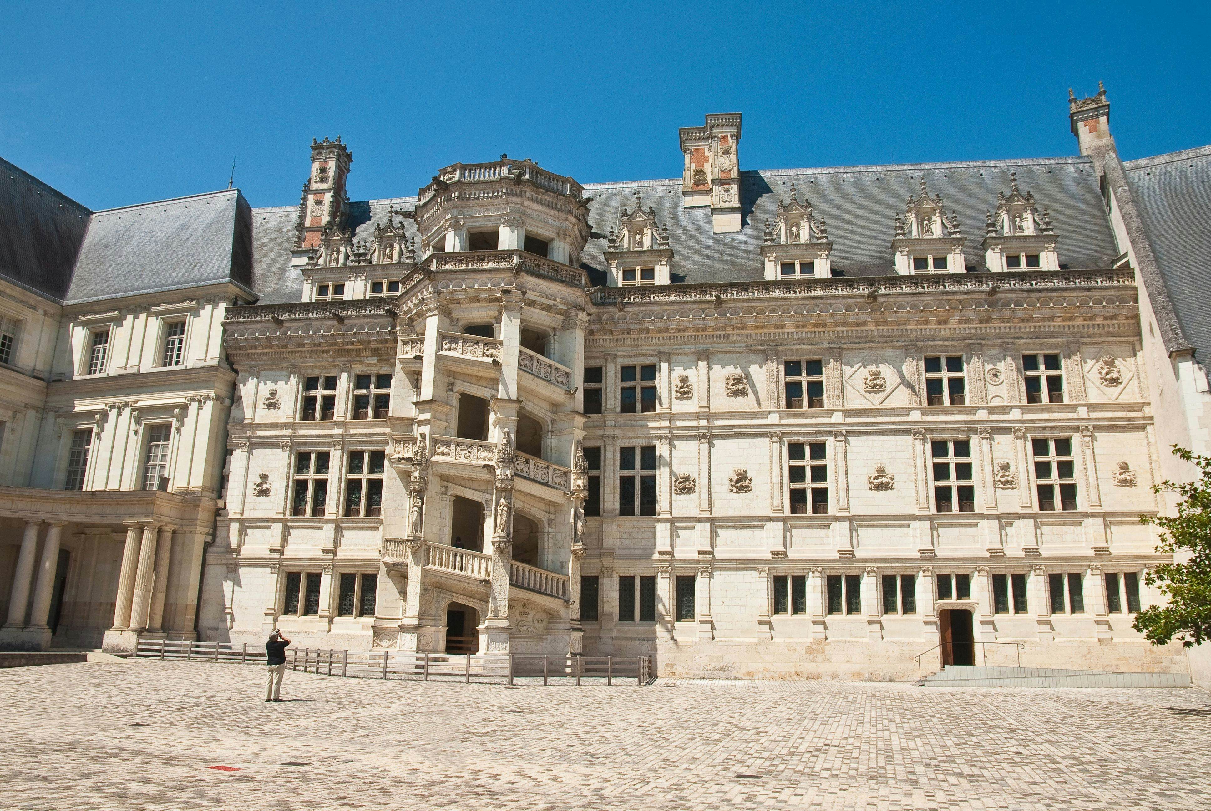 Spiral staircase in the Francis I wing, the Royal ChÃ?Â¢teau de Blois, France; Château Royal de Blois

Shutterstock ID 97979516; your: Bridget Brown; gl: 65050; netsuite: Online Editorial; full: POI Image Update